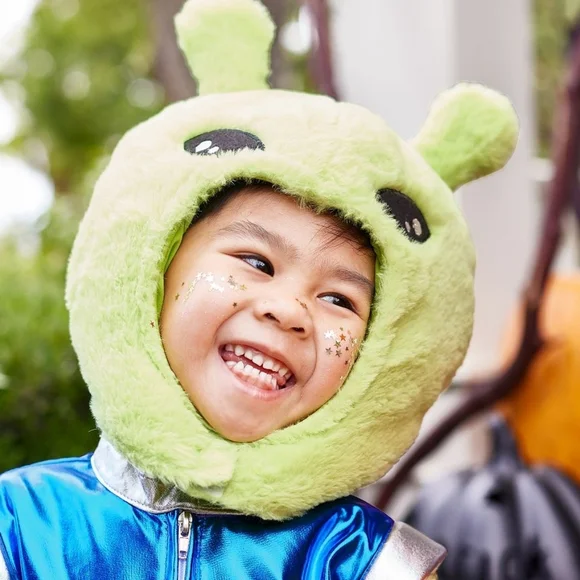 Pottery Barn Kids Alien Astronaut Costume - Green and Blue 7-8 Y - Picture 2 of 5